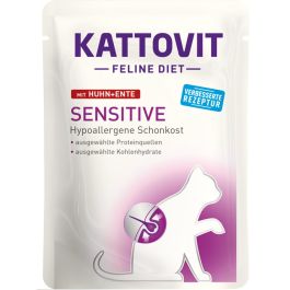 KATTOVIT Feline Diet Sensitive Kurczak i kaczka 85 g