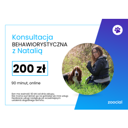 Konsultacja behawiorystyczna online z Natalią 