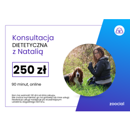 Konsultacja dietetyczna dla psów online z Natalią 