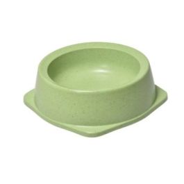 Miska bambusowa z gumą antypoślizgową zielona s 15,2x13,1x4,5cm 0,25 l