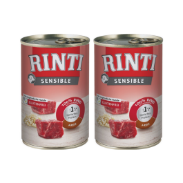 RINTI Sensible Wołowina z ryżem 400 g + 1 GRATIS