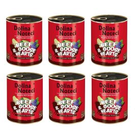 DOLINA NOTECI Premium SuperFood wołowina i serca gęsi 800 g x 6 szt.