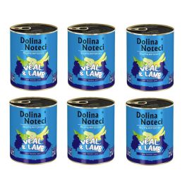 DOLINA NOTECI Premium SuperFood cielęcina i jagnięcina 800 g x 6 szt.