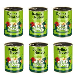 DOLINA NOTECI Premium SuperFood jeleń i kaczka 400 g x 6 szt.