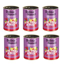 DOLINA NOTECI Premium SuperFood sarna i wołowina 400 g x 6 szt.