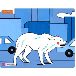 Pies agresywny w mieście