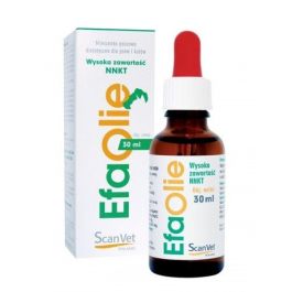 Efa Olie preparat poprawiający wygląd sierści dla psów i kotów 30 ml