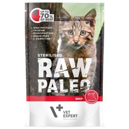 VET EXPERT RAW PALEO Sterilised beef 100 g mokra karma dla kastrowanych kotów wołowina