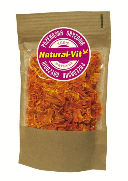 NATURAL-VIT przekąska dla gryzonia - marchewka suszona 60 g