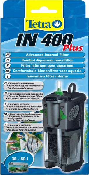 TETRA Filtr IN 400 Plus wewnętrzny 30-60 l