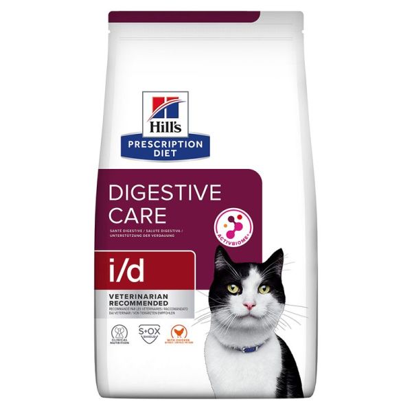 HILL'S Prescription Diet Feline Digestive Care i/d 8 kg karma dla kotów z chorobami układu pokarmowego