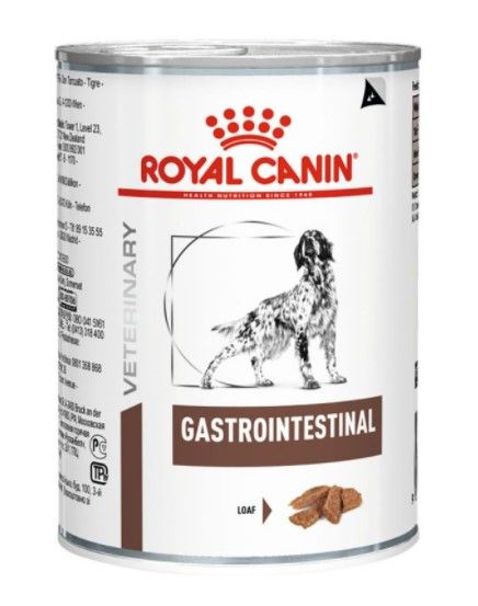 ROYAL CANIN Dog gastro intestinal puszka 6 x 400 g karma mokra dla psów z zaburzeniami żołądkowo-jelitowymi