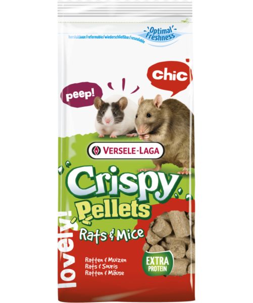 VERSELE-LAGA Granulat Crispy Pellets Rats Mice dla myszy i szczurów 1kg