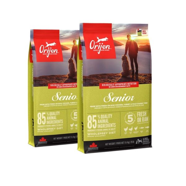 ORIJEN Senior Dog 22,8 kg (2 x 11,4 kg)