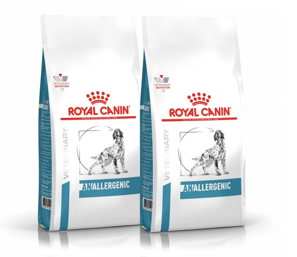ROYAL CANIN Dog anallergenic 16 kg sucha karma dla dorosłych psów z alergią pokarmową z objawami dermatologicznymi i/lub żołądkowo-jelitowymi