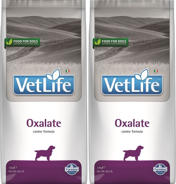 FARMINA Vet Life Dog Oxalate karma dla psa z problemami z nerkami i układem moczowym 2 x 12 kg