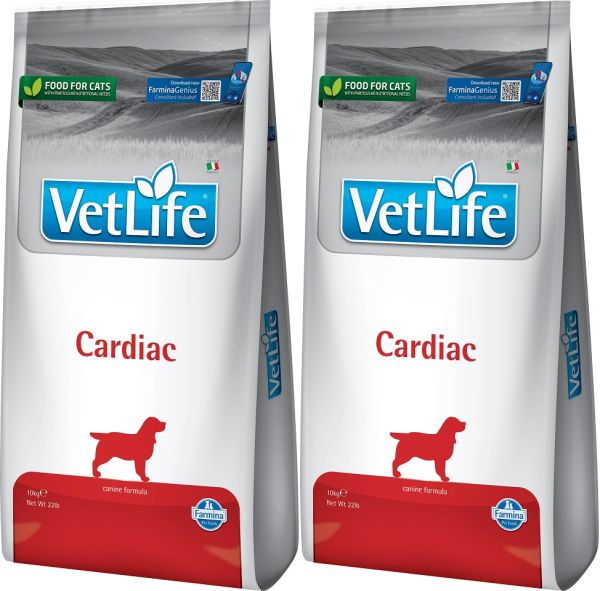 FARMINA Vet Life Dog Cardiac karma dla psów z problemami z sercem 2 x 10 kg