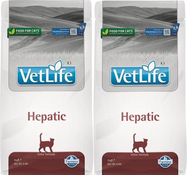 FARMINA Vet Life Cat Hepatic 2 x 2 kg