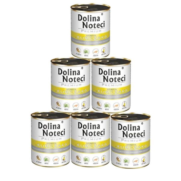 DOLINA NOTECI Premium Bogata W Kurczaka 6x800g