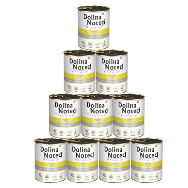 DOLINA NOTECI Premium Bogata W Kurczaka 10x800g