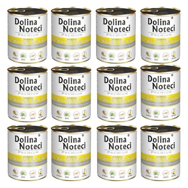 DOLINA NOTECI Premium Bogata W Kurczaka 12x800g
