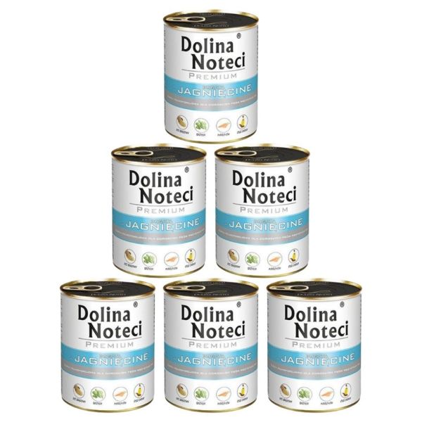 DOLINA NOTECI Premium Bogata W Jagnięcinę 6x800g