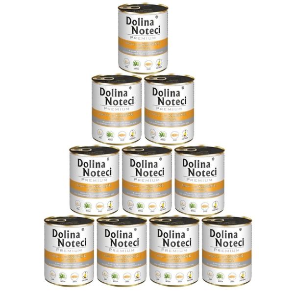 DOLINA NOTECI Premium Bogata W Kaczkę Z Dynią 10x800 g