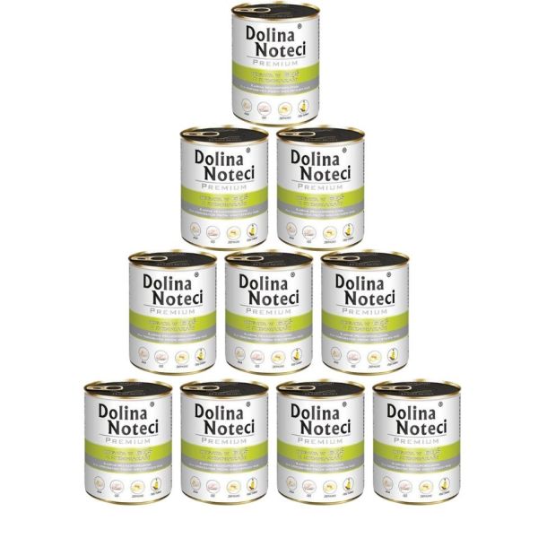 DOLINA NOTECI Premium Bogata W Gęś Z Ziemniakami 10x800g