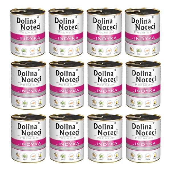 DOLINA NOTECI Premium Bogata W Indyka 12x800g