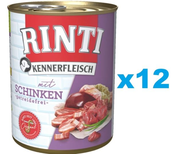 RINTI Kennerfleisch Ham z szynką 12x400 g