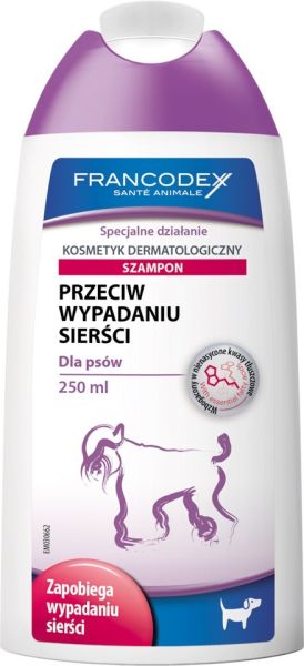 FRANCODEX Szampon Przeciw Wypadaniu Sierści 250 ml