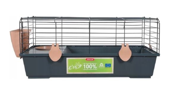 ZOLUX Klatka EHOP dla kawii domowej 80 cm antracyt, róż