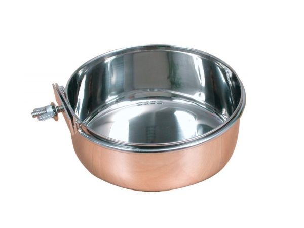ZOLUX Miska inox do przykręcenia 15 cm