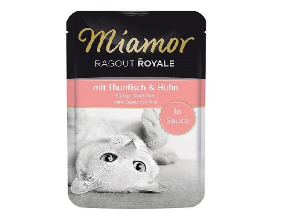 MIAMOR Ragout Royal  tuńczyk  i kurczak  w sosie  100 g