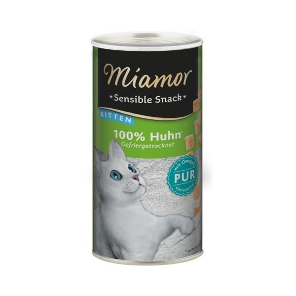 MIAMOR Sensible Snack Kitten Chicken Pure 30g przysmak z kurczakiem dla kociąt