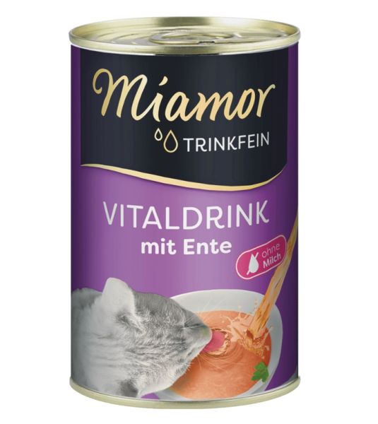 MIAMOR Trinkfein Zupa z kaczką dla kota 135 g
