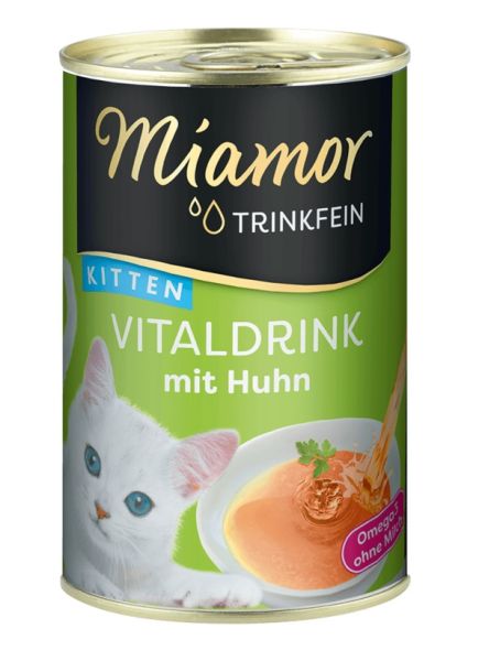 MIAMOR Trinkfein Zupa z kurczakiem dla kociąt 135 g