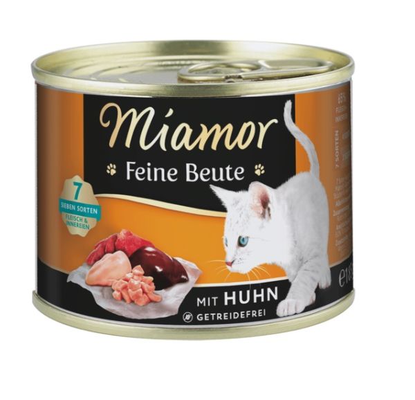 MIAMOR Feine Beute Chicken z kurczakiem 185g