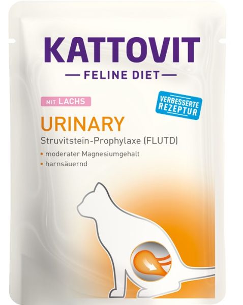 KATTOVIT Feline Diet Urinary łosoś 85 g