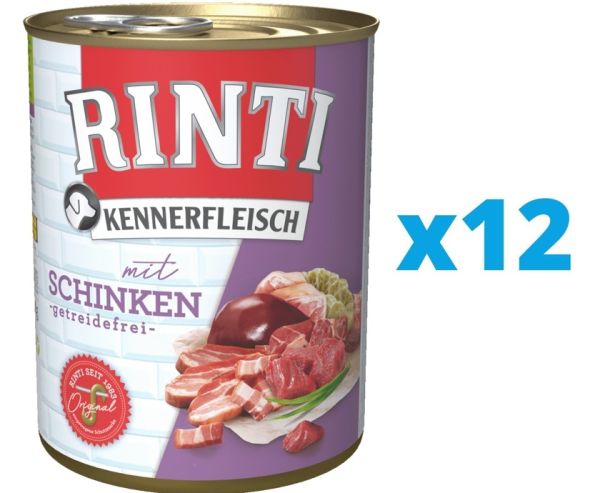 RINTI Kennerfleisch Ham z szynką 12 x 400 g