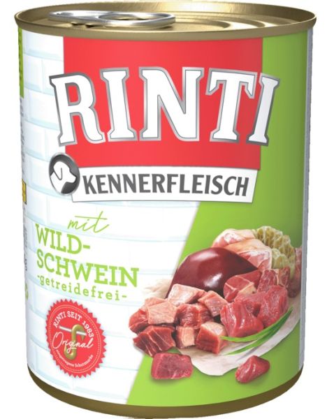 RINTI Kennerfleisch Wild boar dzik 800 g