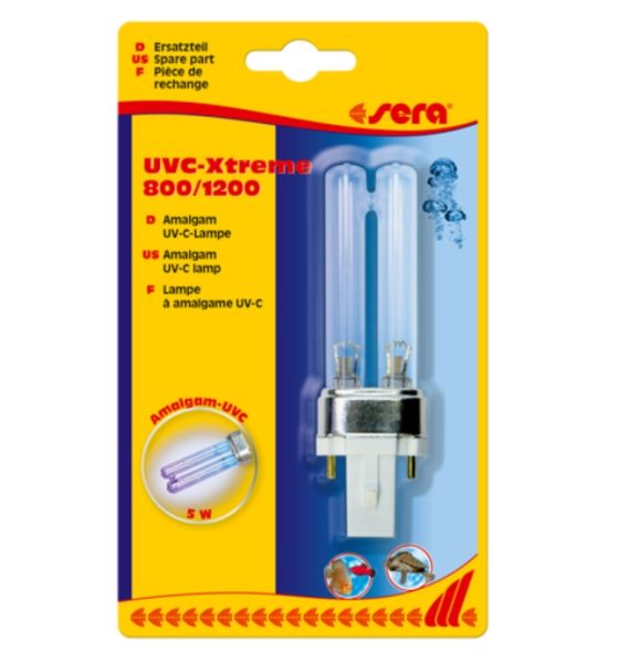 SERA Amalgamatowa świetlówka UV-C 5 W do UVC-Xtreme 800/1200