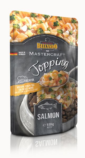 BELCANDO Mastercraft Topping Łosoś z Brokułami 100 g