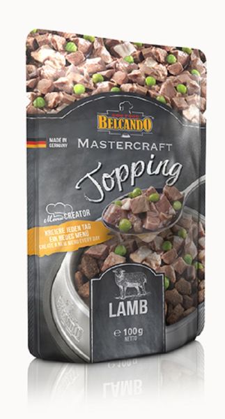 BELCANDO Mastercraft Topping Jagnięcina z Groszkiem 100 g