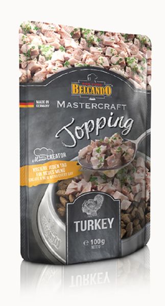 BELCANDO Mastercraft Topping Indyk z Pietruszką 100 g