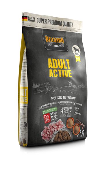 BELCANDO Adult Active 4 kg sucha karma dla psów o podwyższonej aktywności