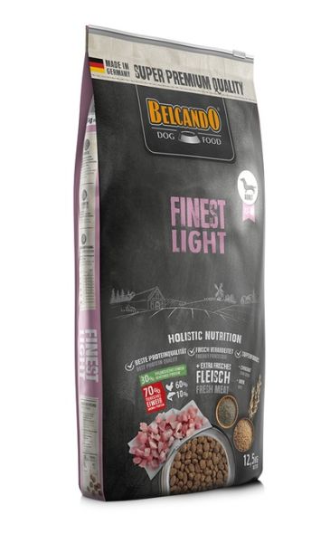 BELCANDO Finest Light XS-M 12.5 kg sucha karma dla psów małych i średnich ras z nadwagą