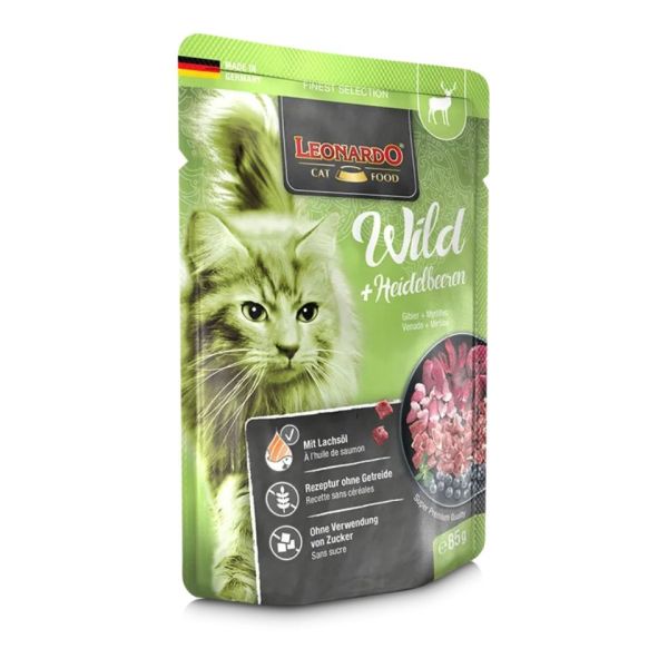 LEONARDO Finest Selection Dziczyzna z jagodami 85 g
