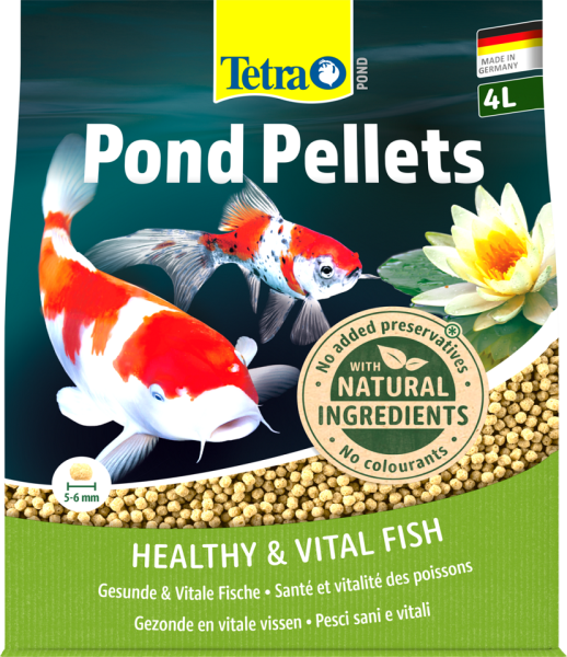 TETRA Pond Pellets 4 l podstawowy pokarm dla ryb w oczkach wodnych granulki