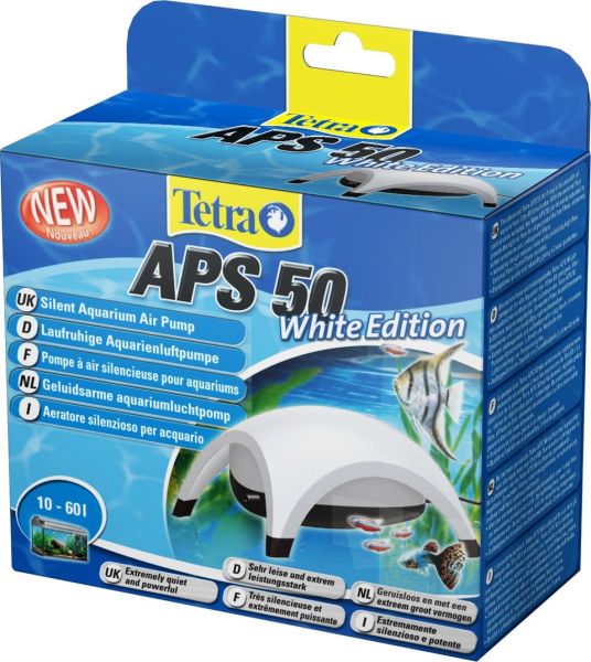 TETRA Pompa Aquarium Air Pumps biała APS 50